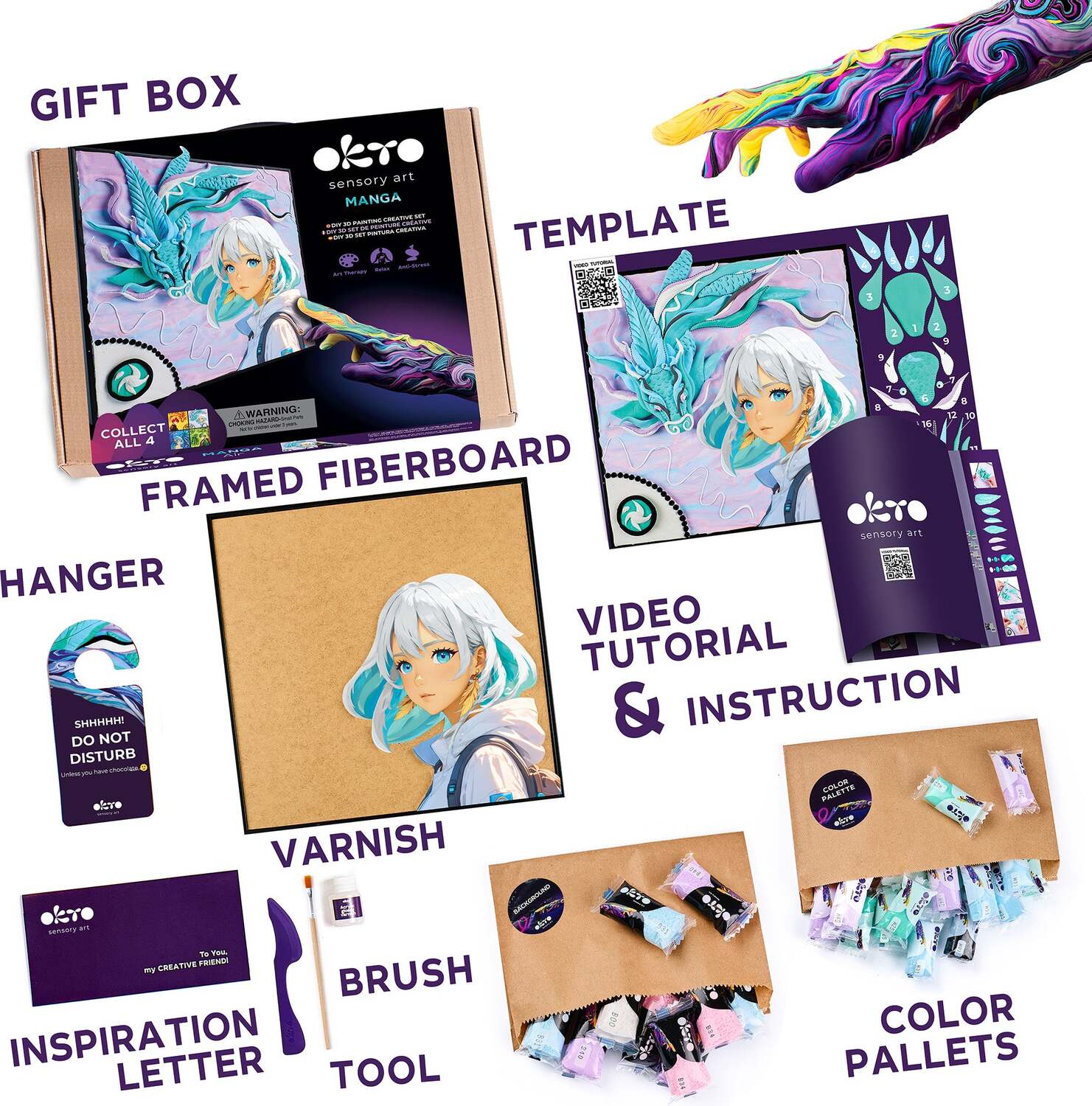 Sensory Art Manga Air - Saltire Games