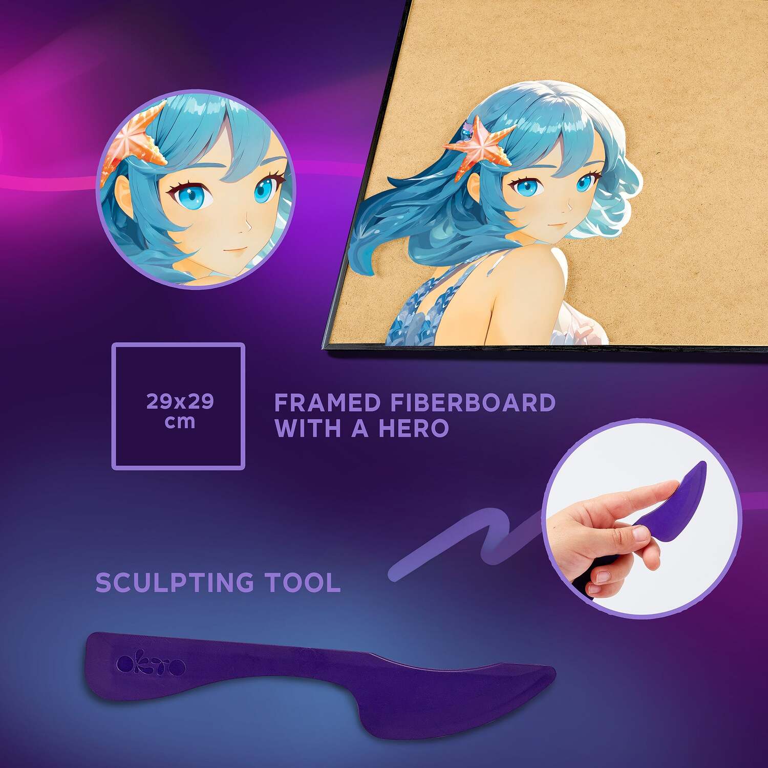 Sensory Art Manga Water - Saltire Games