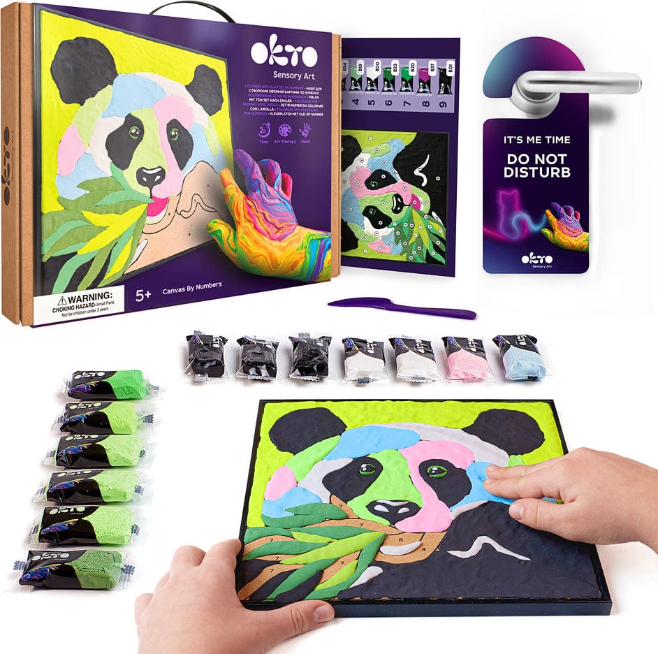 Sensory Art Panda - Saltire Games