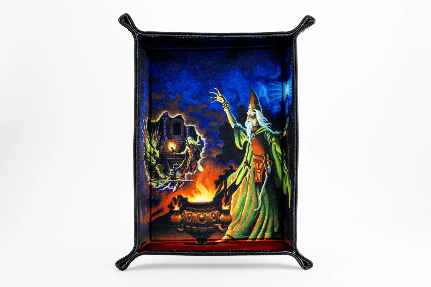 Dice - Accessories - Towers FanRoll by Metallic Dice Games Masterworks Dice Tray: Erol Otus