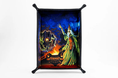 Dice - Accessories - Towers FanRoll by Metallic Dice Games Masterworks Dice Tray: Erol Otus