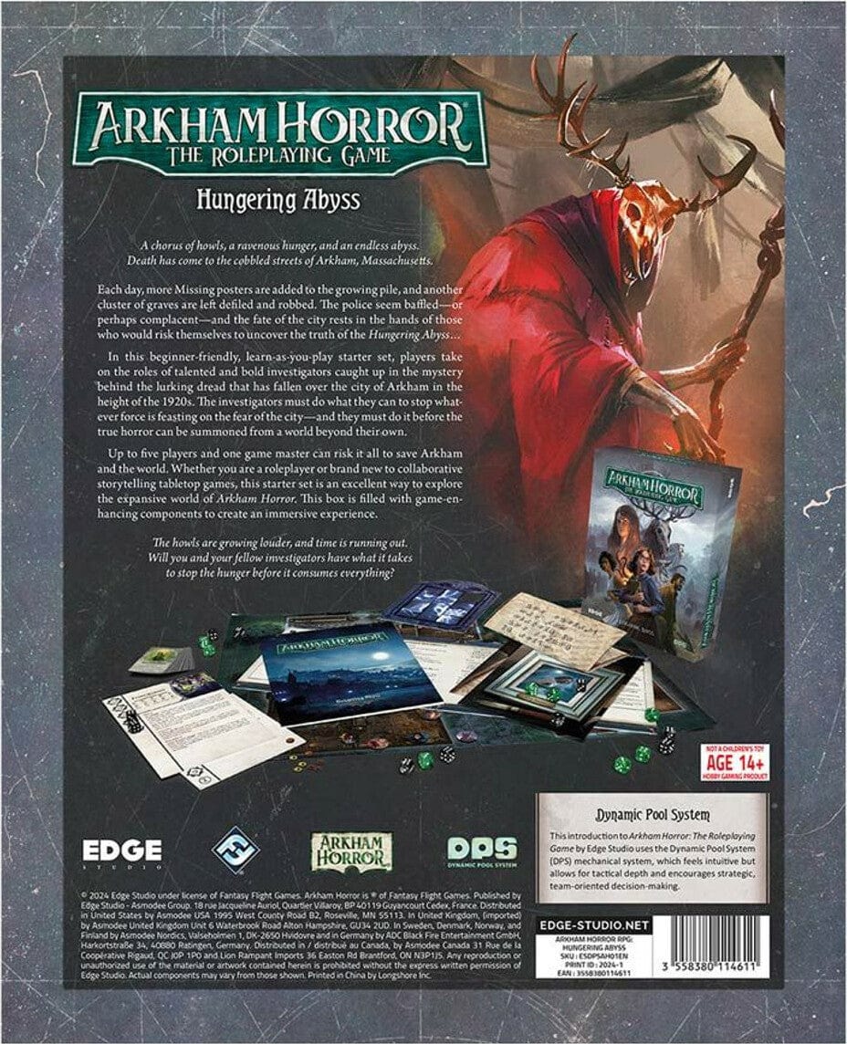 Arkham Horror Starter Set - Hungering Abyss - Saltire Games