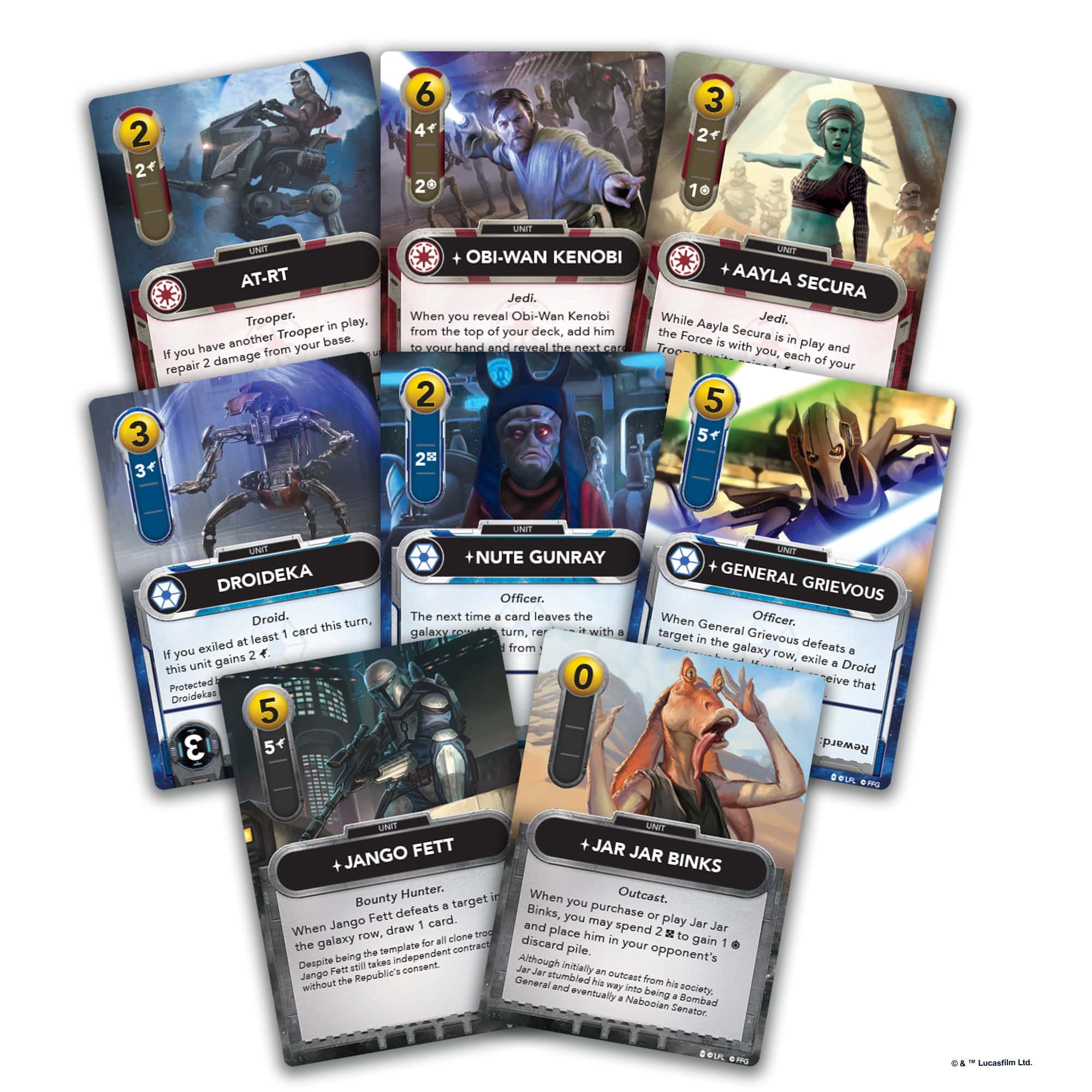 Star Wars: The Deckbuilding Game – Clone Wars - Saltire Games