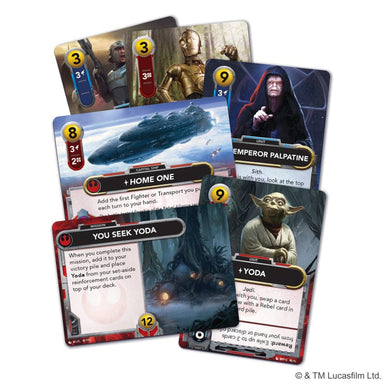 Board Games - Card Games Fantasy Flight Games Star Wars: The Deckbuilding Game – Rebel & Empire Reinforcements Expansion