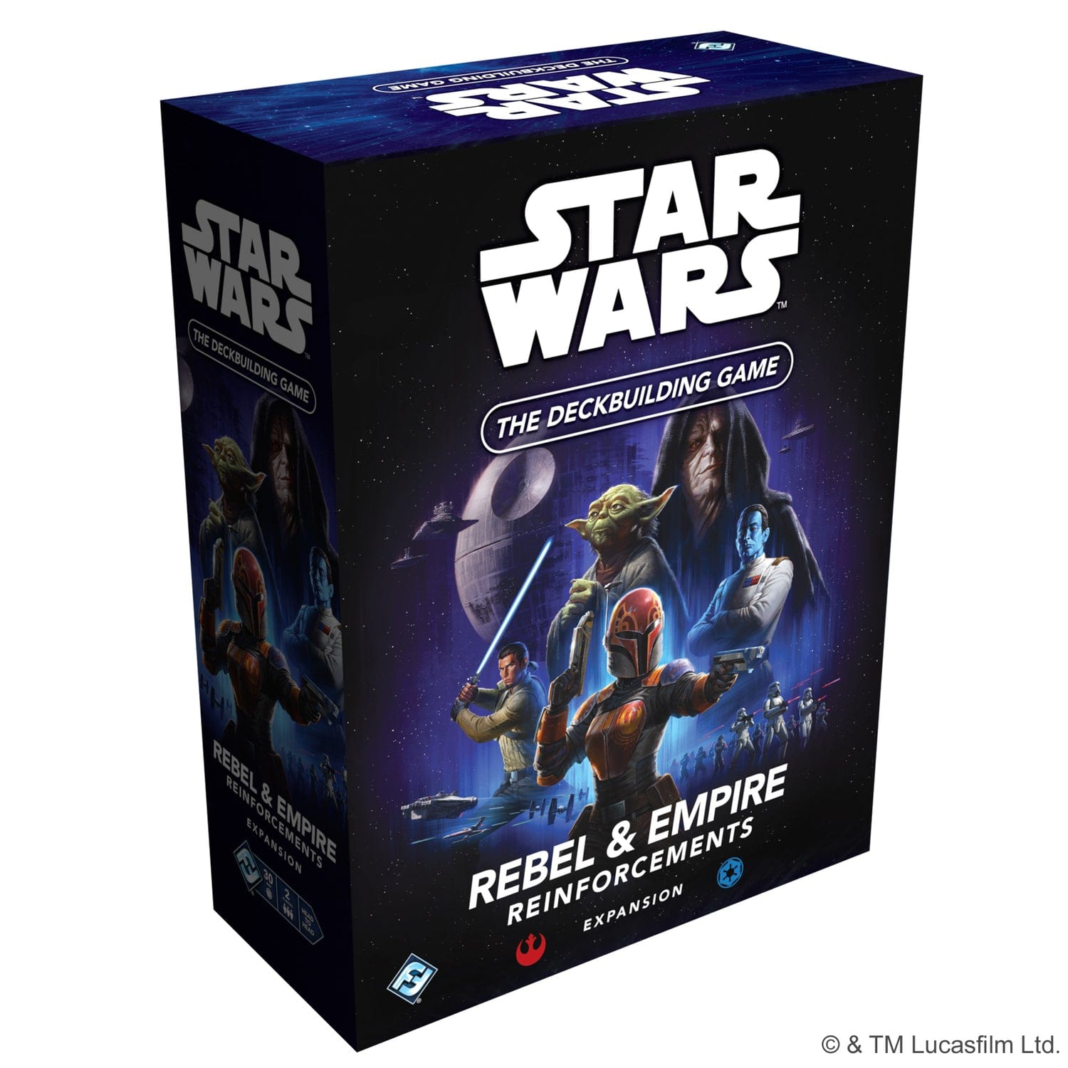 Board Games - Card Games Fantasy Flight Games Star Wars: The Deckbuilding Game – Rebel & Empire Reinforcements Expansion