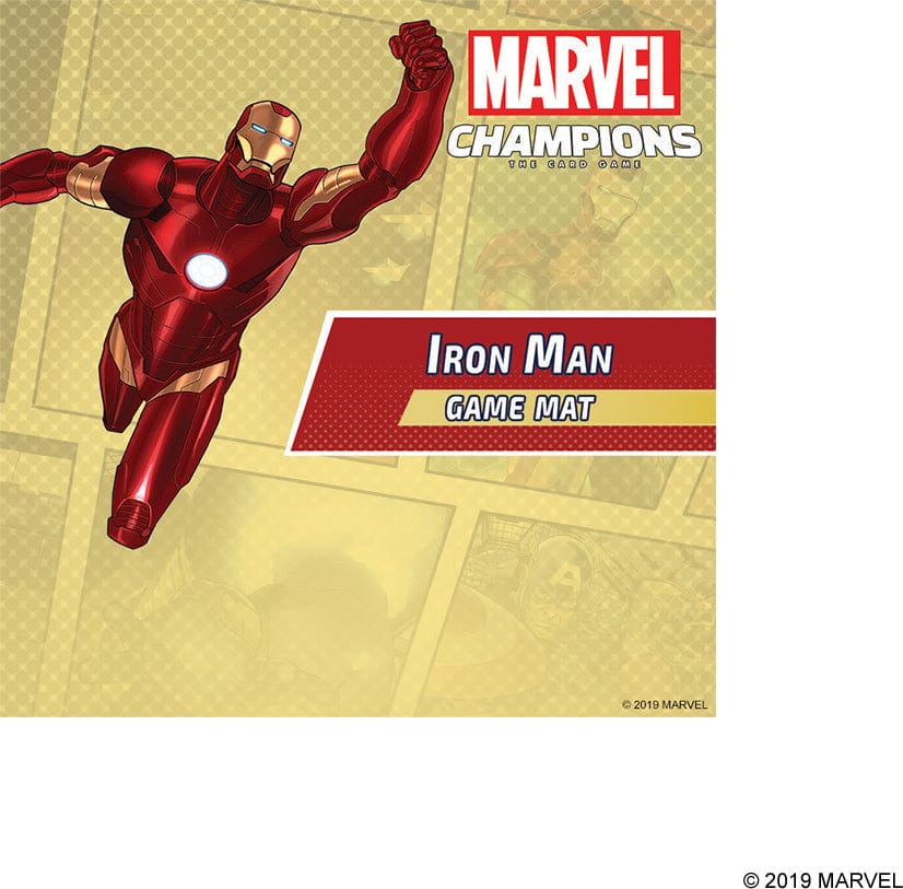 Marvel Champions LCG: Iron Man Game Mat - Saltire Games