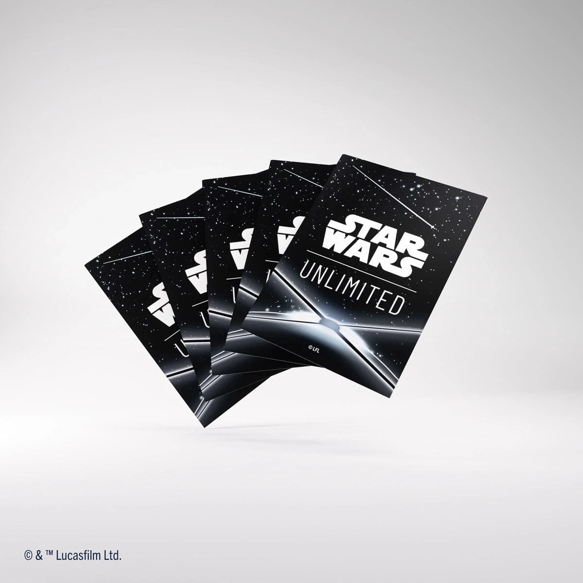 Card Back Black - Star Wars Unlimited Art Sleeves - Saltire Games