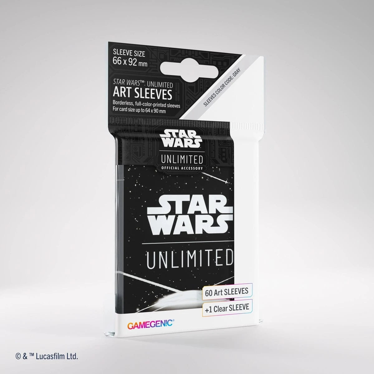 Card Back White - Star Wars Unlimited Art Sleeves - Saltire Games