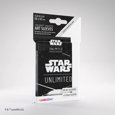Card Back White - Star Wars Unlimited Art Sleeves - Saltire Games