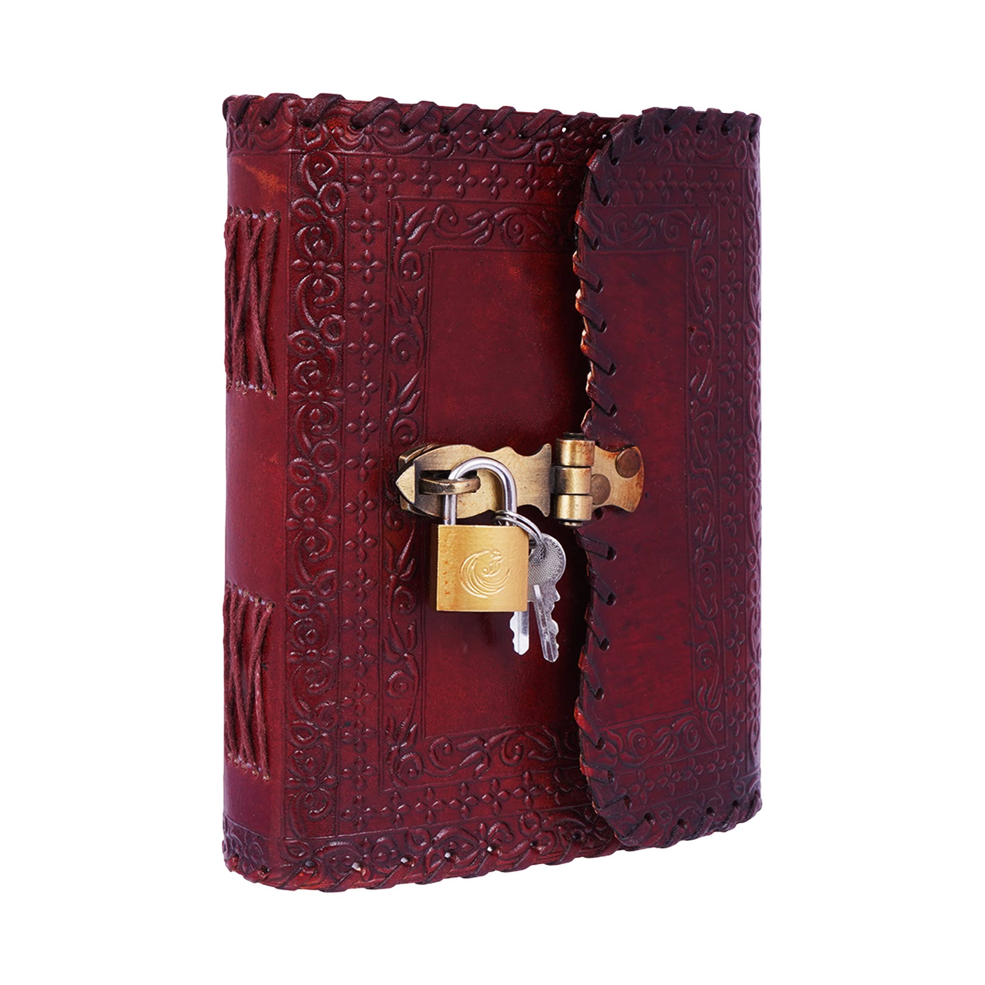 Books - Journals Fantasy Gifts Leather Journal with Lock and Key