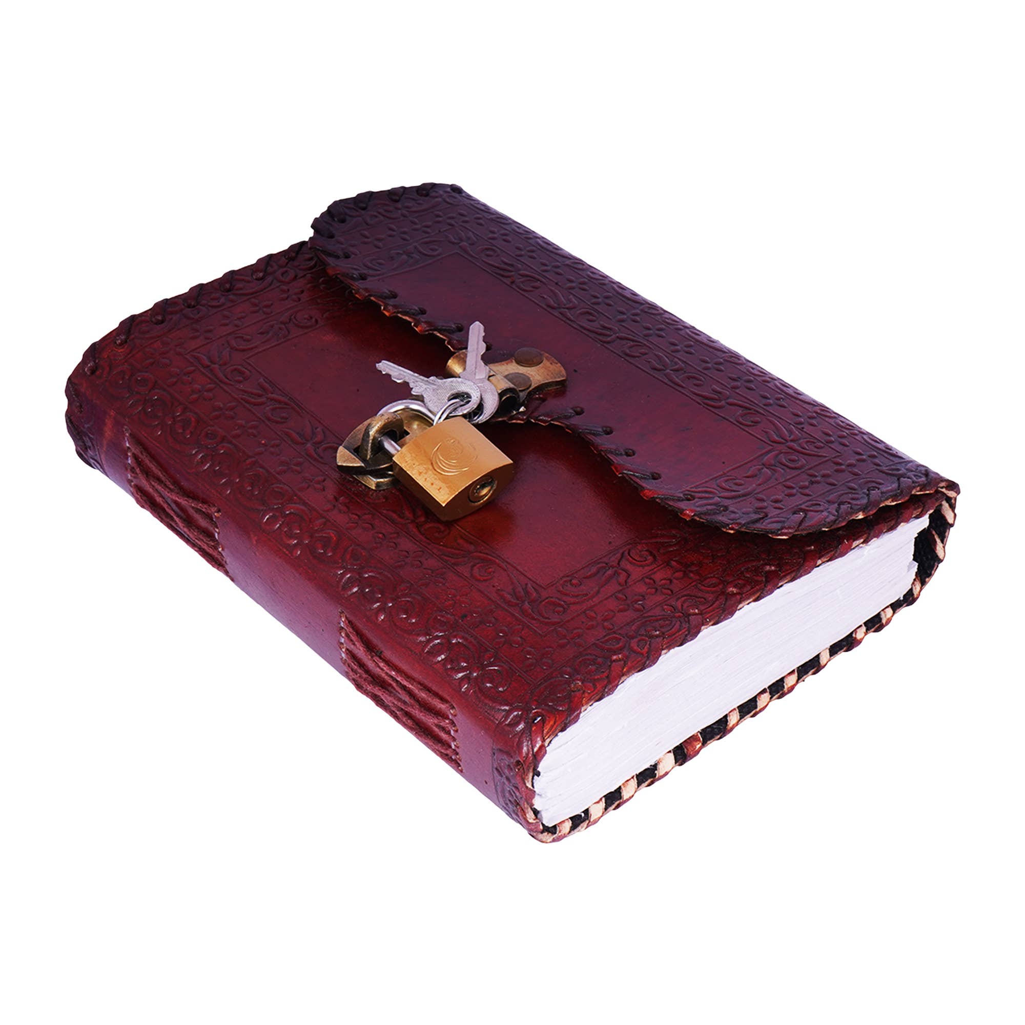 Books - Journals Fantasy Gifts Leather Journal with Lock and Key