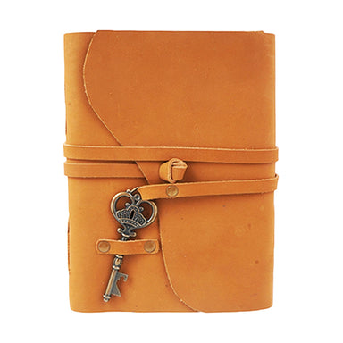 Soft Leather Journal with Key - Saltire Games