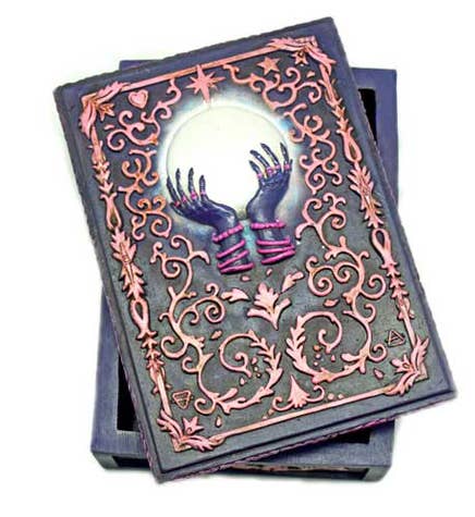 Glowing Crystal Ball Tarot Box - Saltire Games