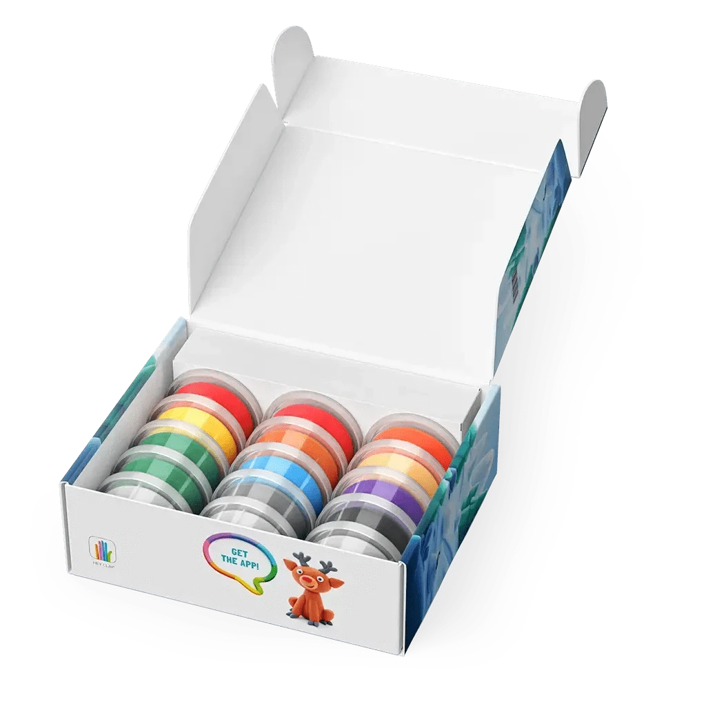 Hey Clay Winter Holidays - Saltire Games