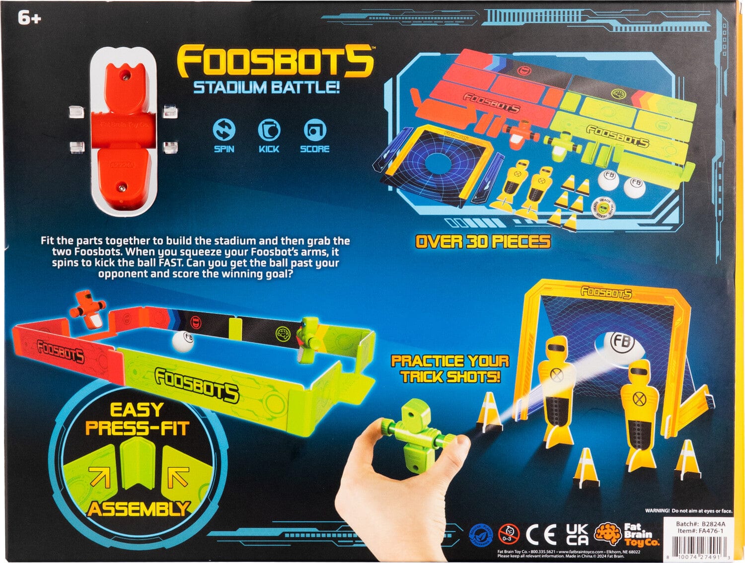 Foosbots Stadium Battle Set - Saltire Games