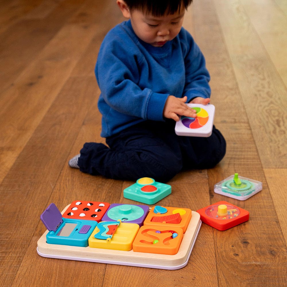 PlayTab - Modular, Sensory Activity Board for Babies and Toddlers - Saltire Games