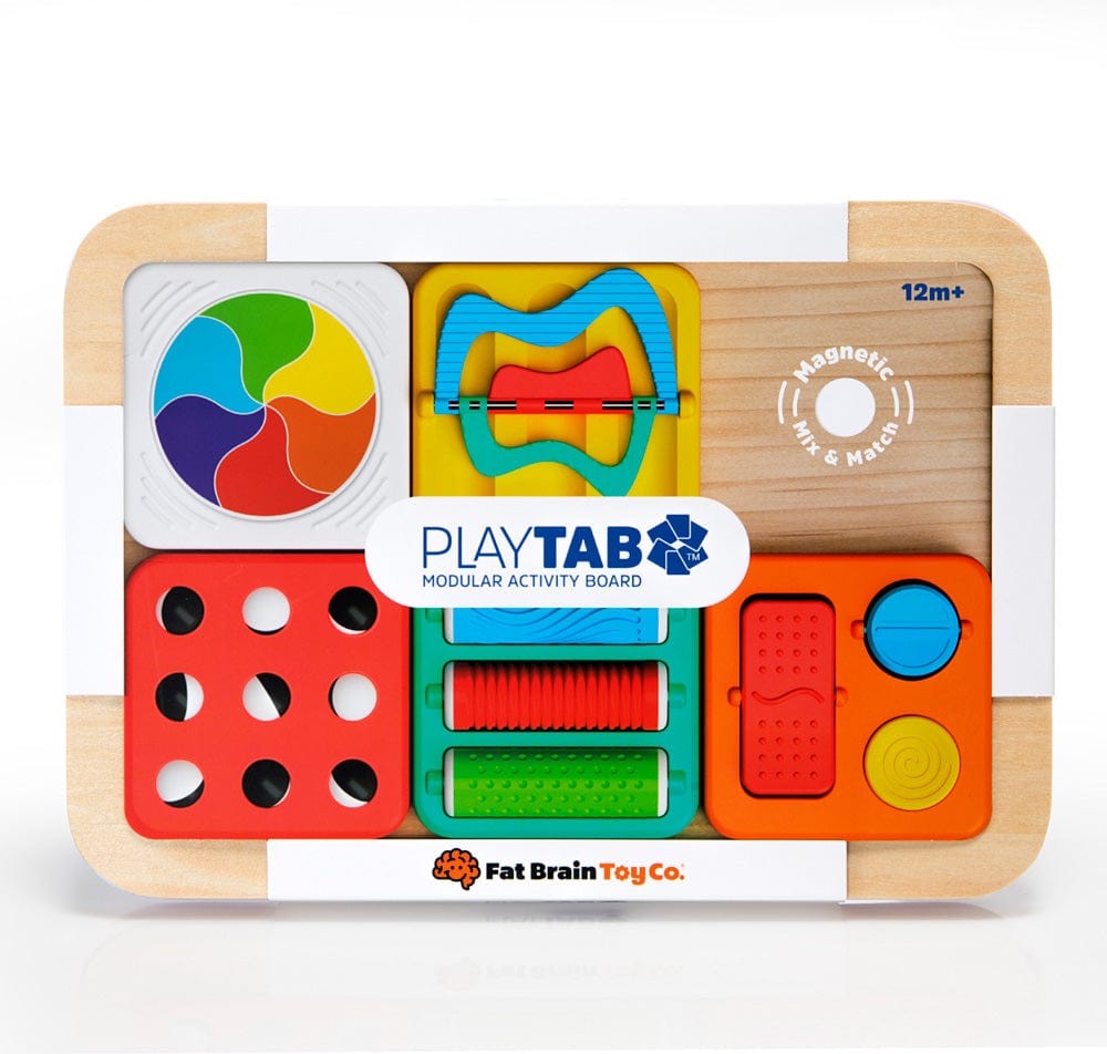 PlayTab - Modular, Sensory Activity Board for Babies and Toddlers - Saltire Games