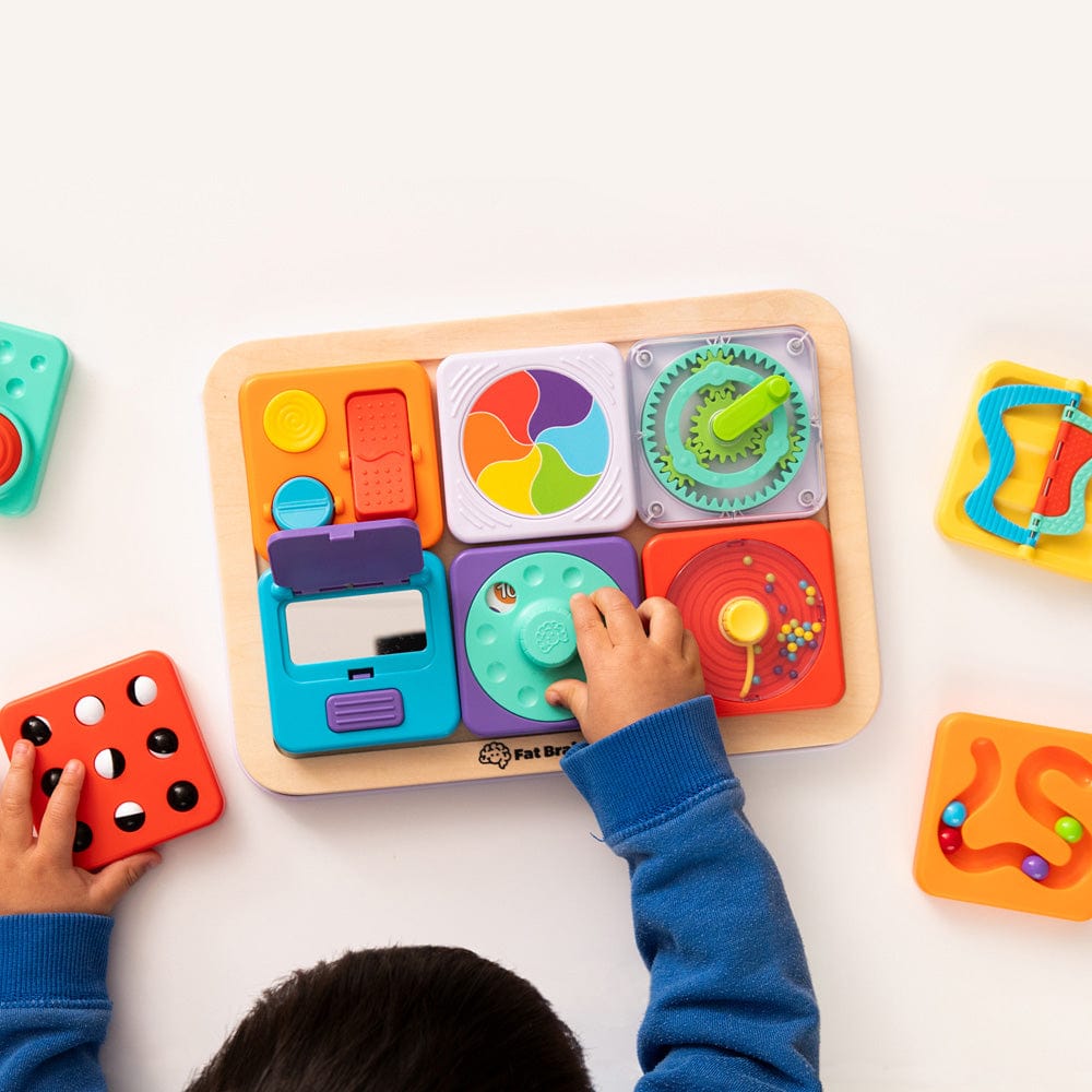 PlayTab - Modular, Sensory Activity Board for Babies and Toddlers - Saltire Games