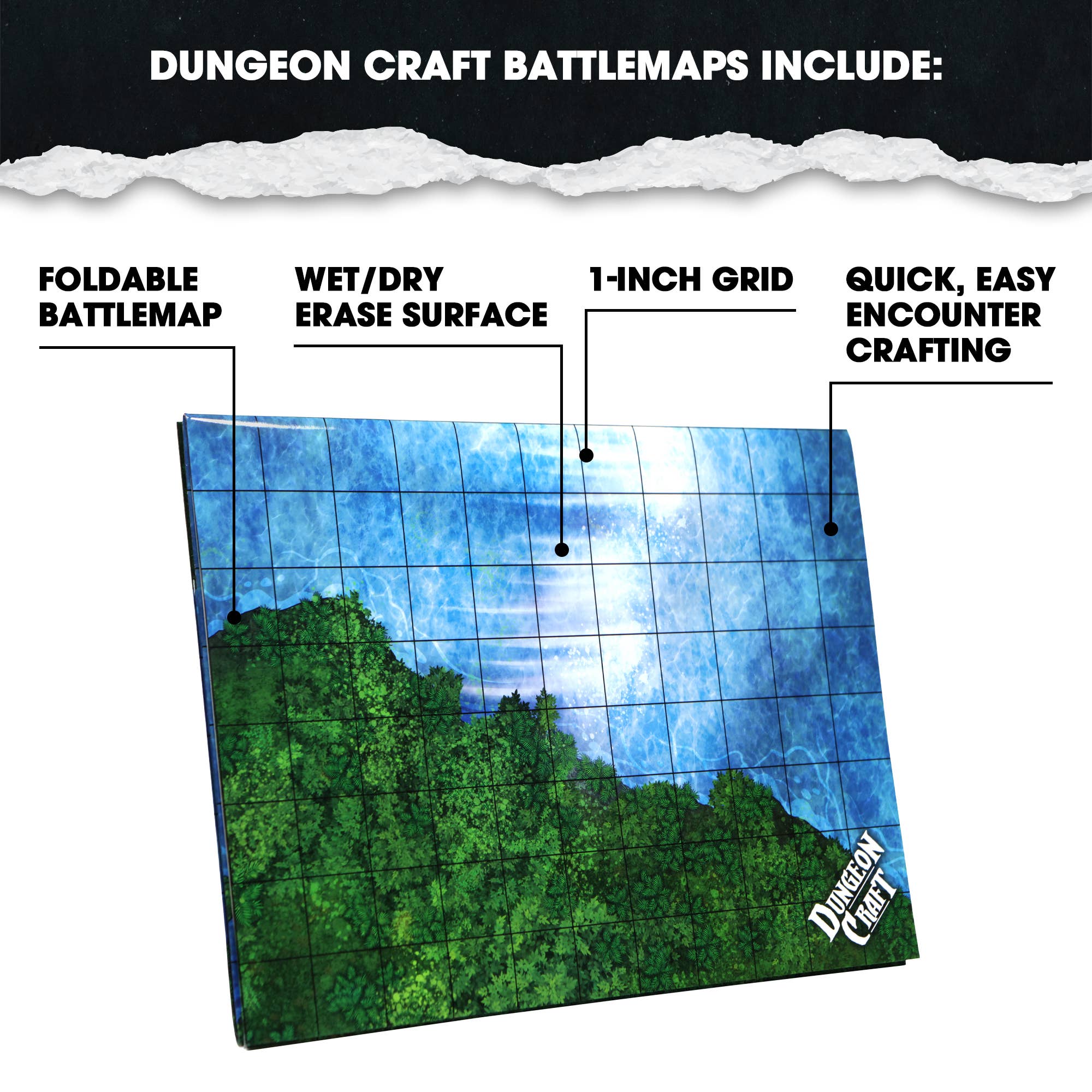 BattleMap: Jungle Floor - Saltire Games