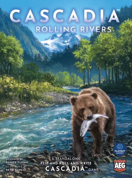 Board Games Flatout Games Cascadia Rolling Rivers