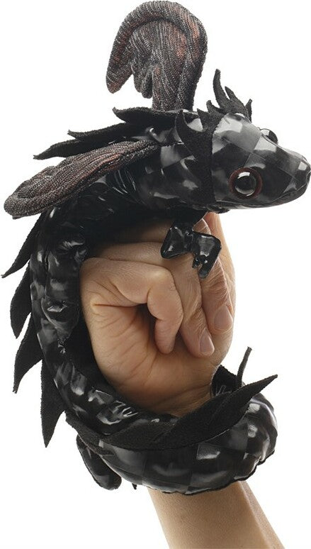 Midnight Dragon Wristlet Puppet - Saltire Games