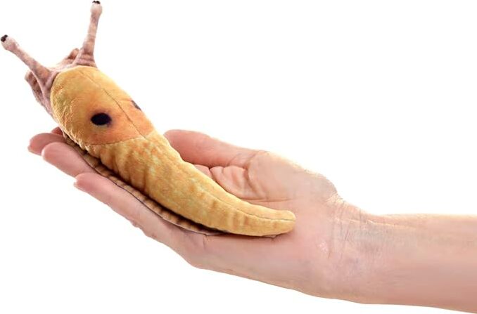 Mini Banana Slug Puppet - Saltire Games