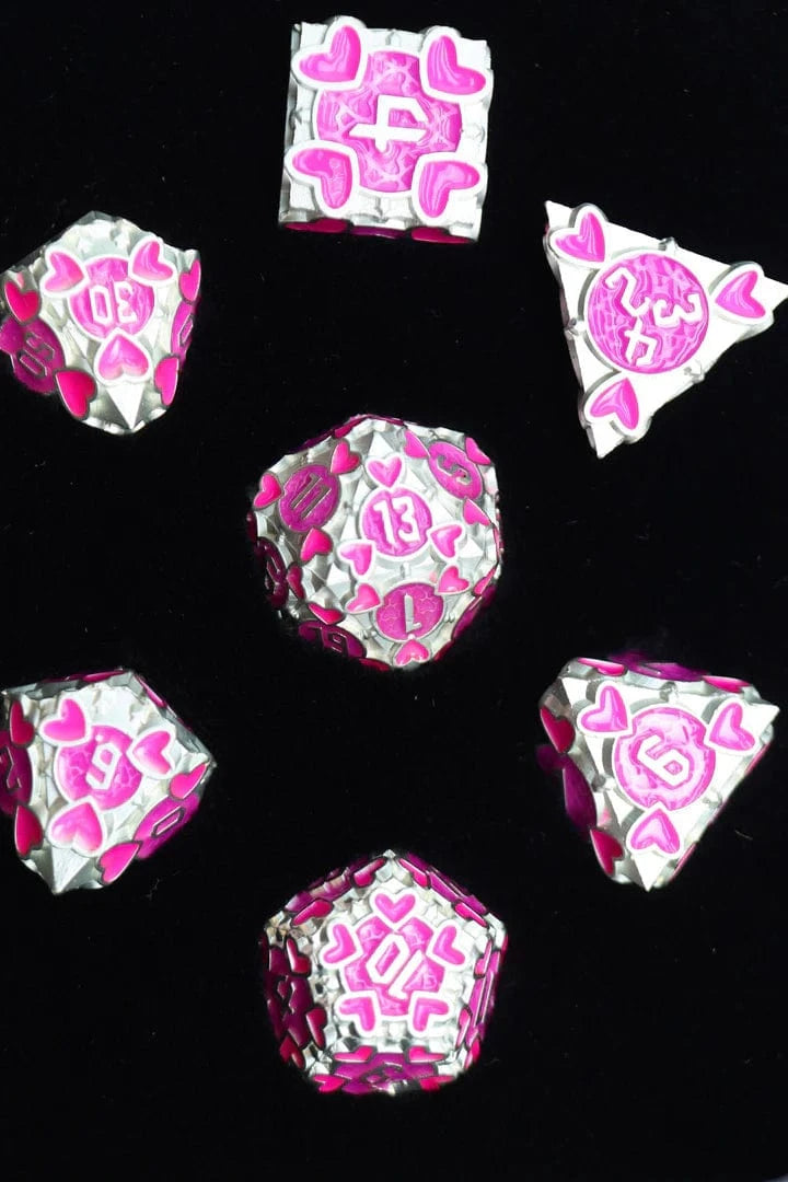 Erotes' Arrow: Hedylogos - Metal RPG Dice Set - Saltire Games