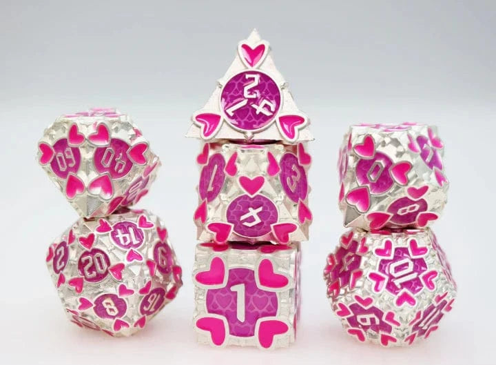 Erotes' Arrow: Hedylogos - Metal RPG Dice Set - Saltire Games