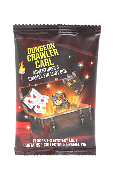 Novelty - Pin Foam Brain Games Dungeon Crawler Carl Pin Loot Box