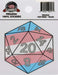 D20 STICKER - TRANSGENDER PRIDE - Saltire Games