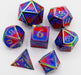 Bisexual Metal Dice Set - Saltire Games