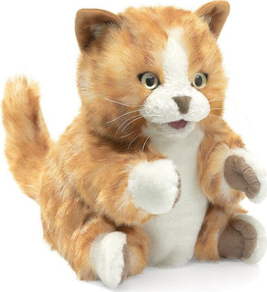 Kitten, Orange Tabby Hand Puppet - Saltire Games