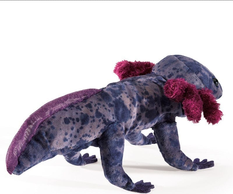 Black Axolotl Puppet - Saltire Games