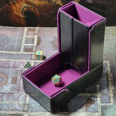 The Keep: Compact Magnetic Dice Tower and Dice Tray - Saltire Games