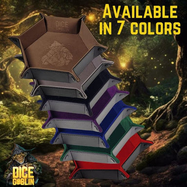 Dice - Accessories - Trays Forged Gaming Dice Goblin Hexagon Snap Folding Dice Tray