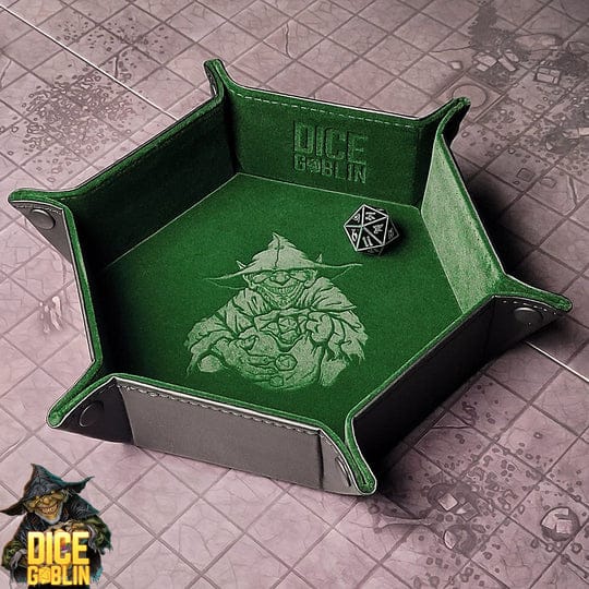 Dice - Accessories - Trays Forged Gaming Dice Goblin Hexagon Snap Folding Dice Tray