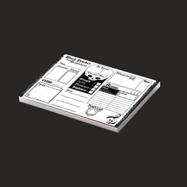 Black Powder And Brimstone Character Sheets - Saltire Games