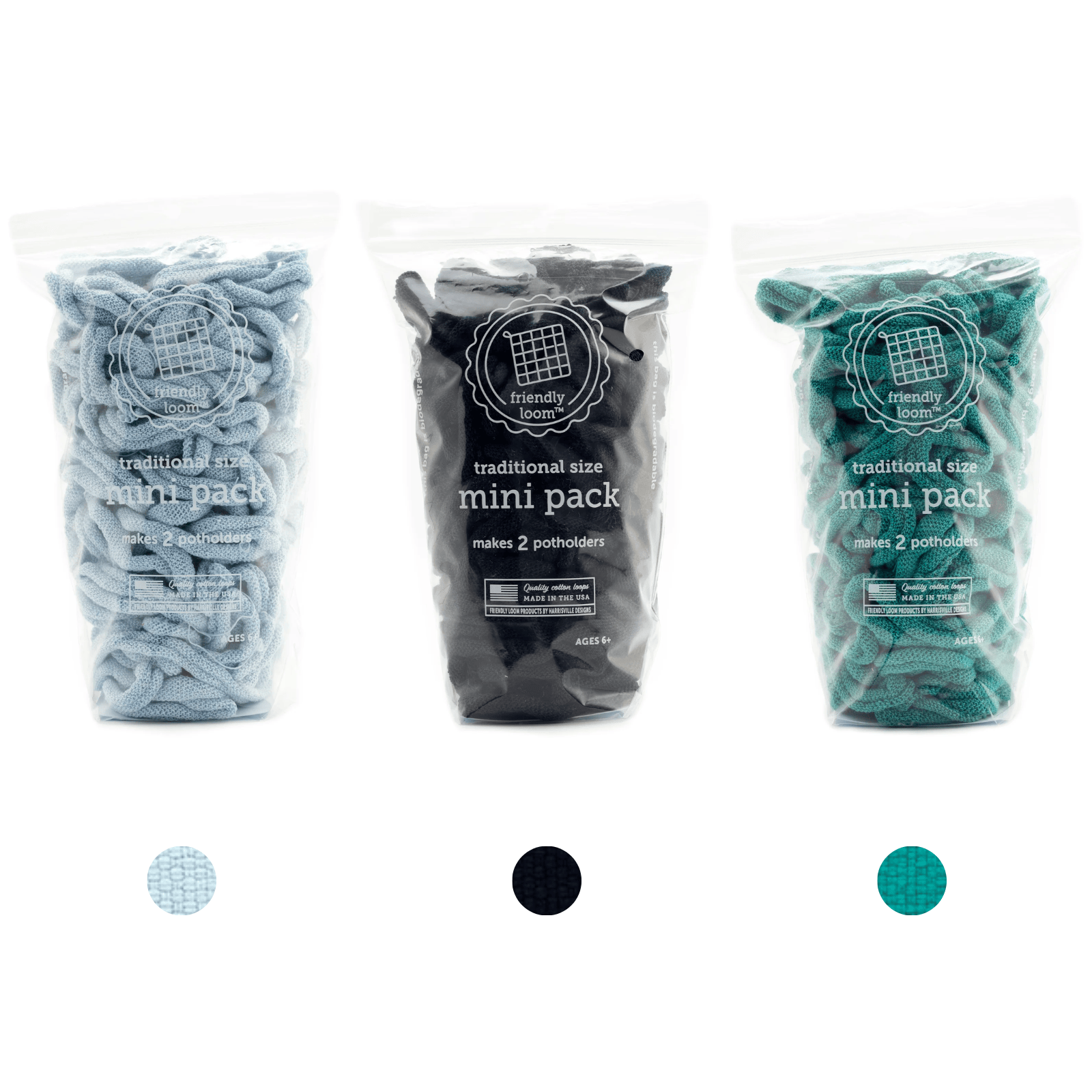 Toys - Arts & Crafts - Supplies Friendly Loom Atlantic Lotta Loops (Traditional)