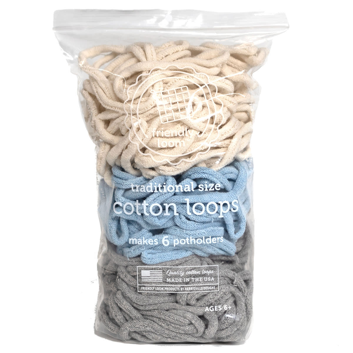 Toys - Arts & Crafts - Supplies Friendly Loom Glacier Lotta Loops (Traditional)