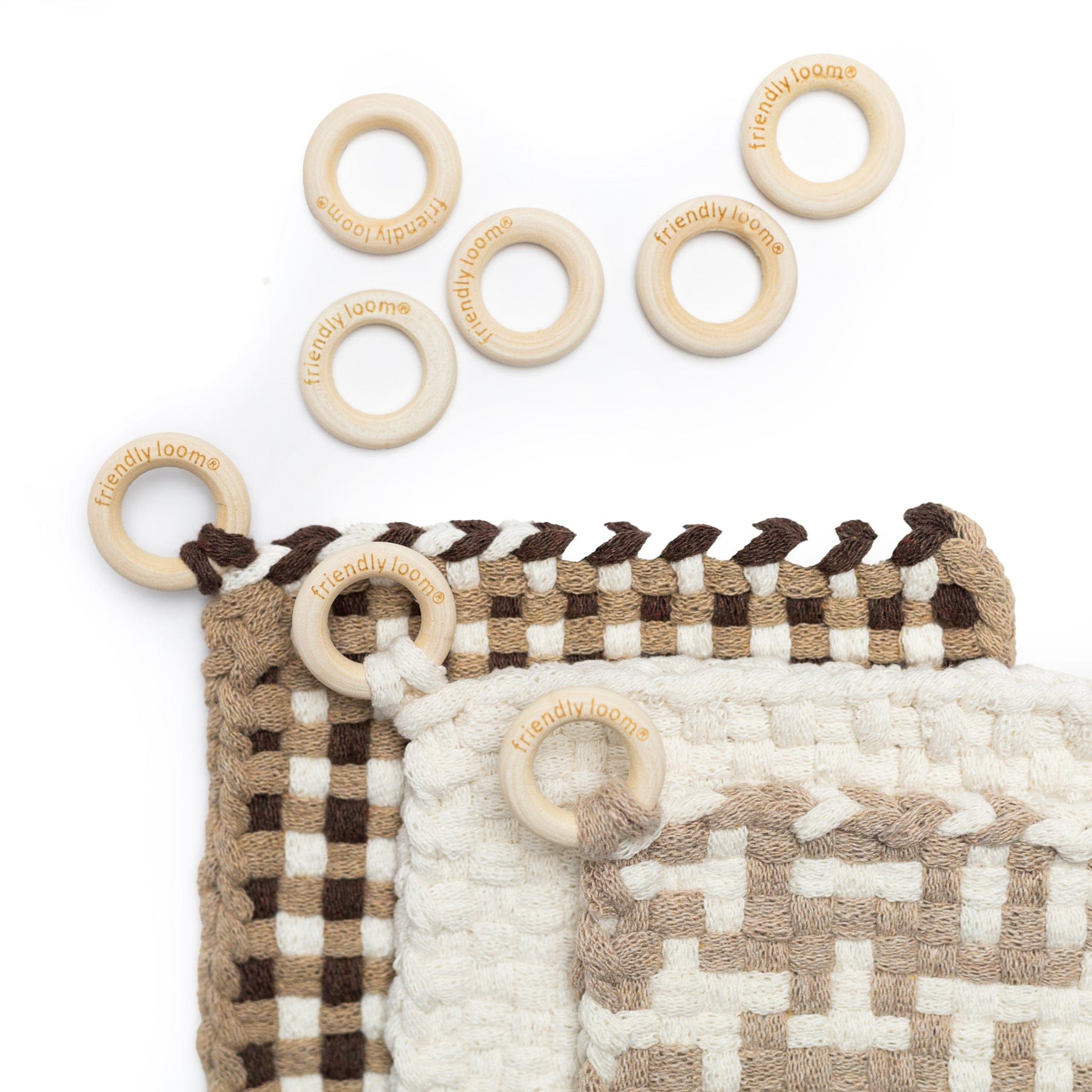 Toys - Arts & Crafts - Supplies Friendly Loom Wooden Potholder Rings