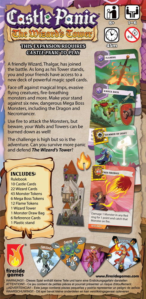 Castle Panic: The Wizard's Tower 2nd Edition