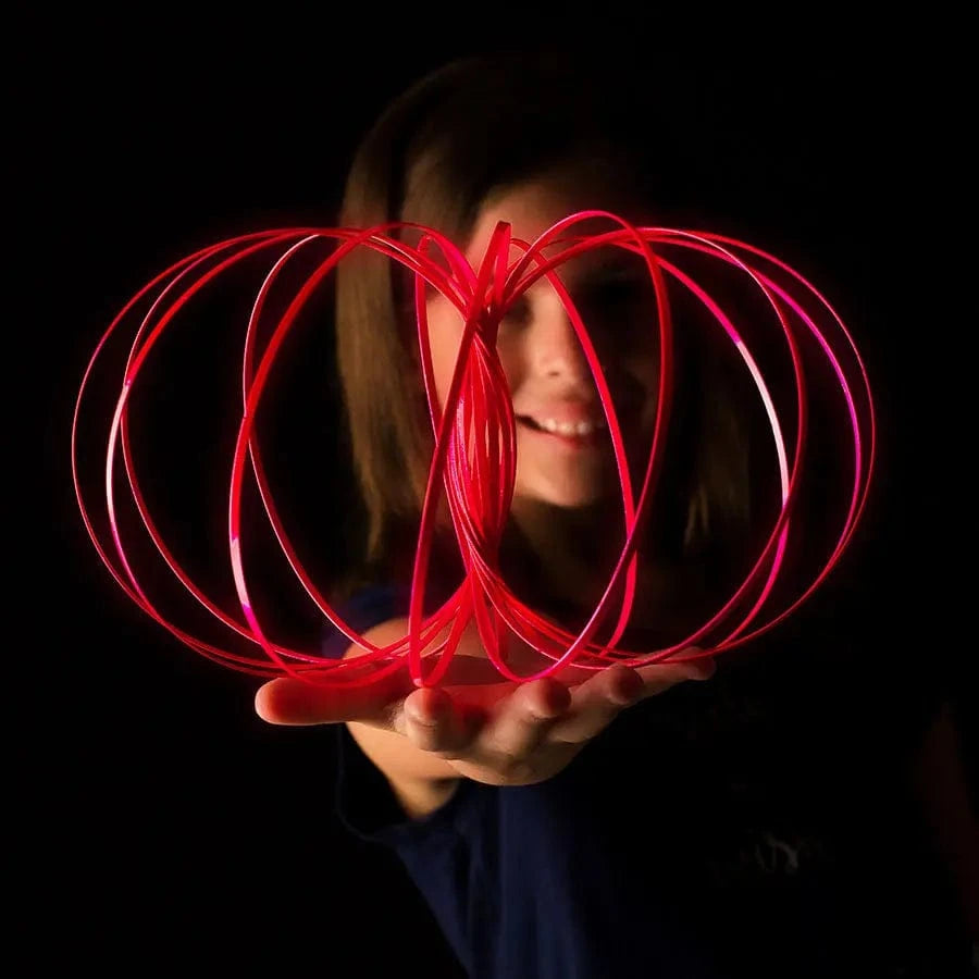 Glozi - Glow in the Dark Mozi - Glowing Pink - Saltire Games