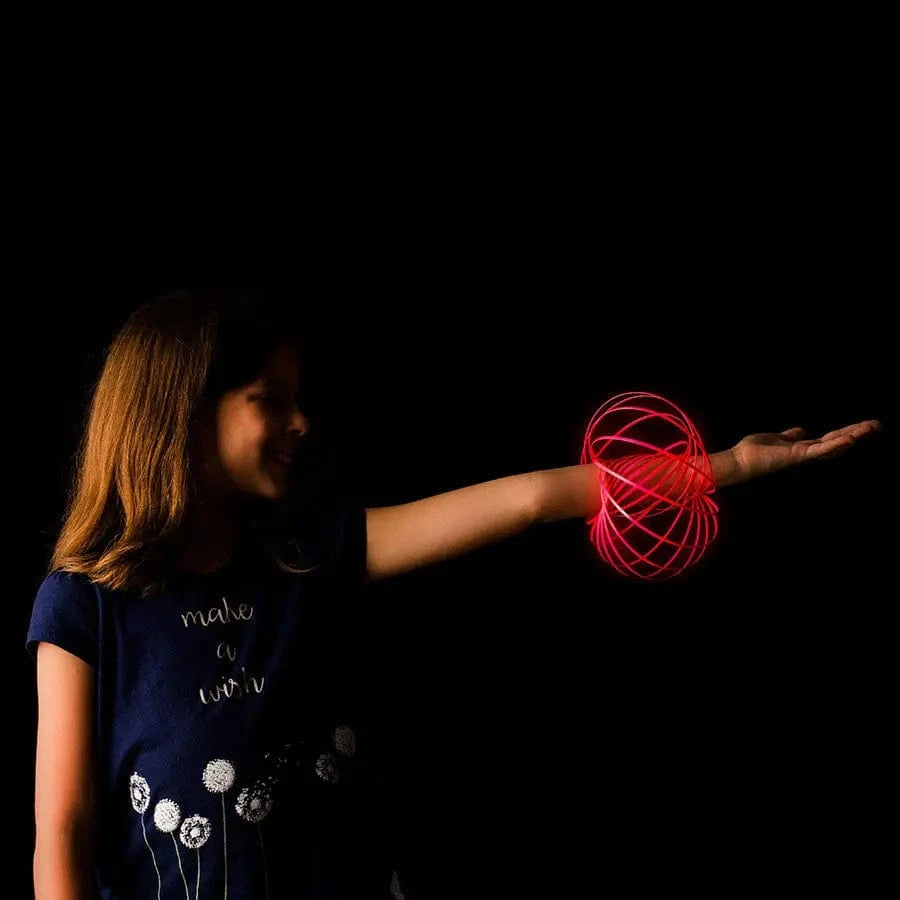 Glozi - Glow in the Dark Mozi - Glowing Pink - Saltire Games