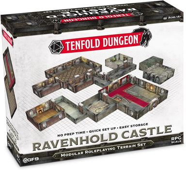 Role Playing Games - Maps & Terrain Gale Force Nine Tenfold Dungeon - Ravenhold Castle