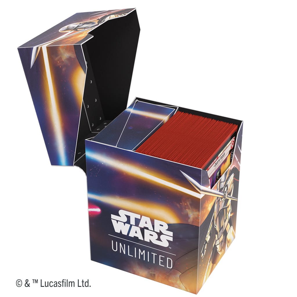 Collectible Card Games - Accessories - Deck Boxes Gamegenic Star Wars: Unlimited Soft Crate Captain Phasma - Storm Trooper