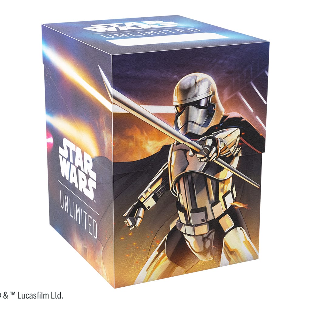 Collectible Card Games - Accessories - Deck Boxes Gamegenic Star Wars: Unlimited Soft Crate Captain Phasma - Storm Trooper