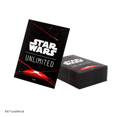 Star Wars: Unlimited Art Sleeves - Cardback Red - Saltire Games