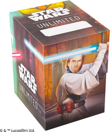 Star Wars Unlimited Soft Crate - Obi-Wan/Darth maul - Saltire Games