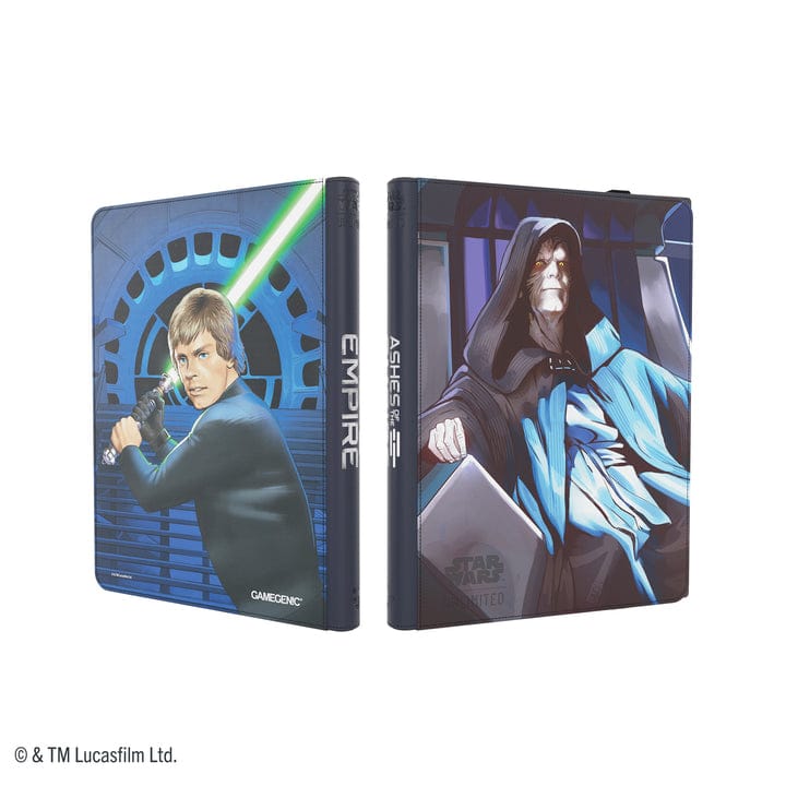 Collectible Card Games - Accessories Gamegenic Star Wars: Unlimited Zip-Up Album 18-Pocket - Jedi Luke Skywalker & Emperor Palpatine