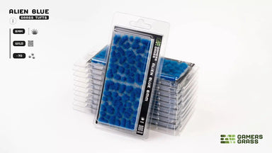 Gamers Grass Alien Blue 6mm - Saltire Games